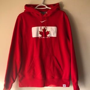 Nike Canada middle swoosh hoodie.